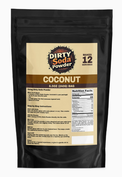 Coconut™ Dirty Soda Powder- All in One Soda Mix