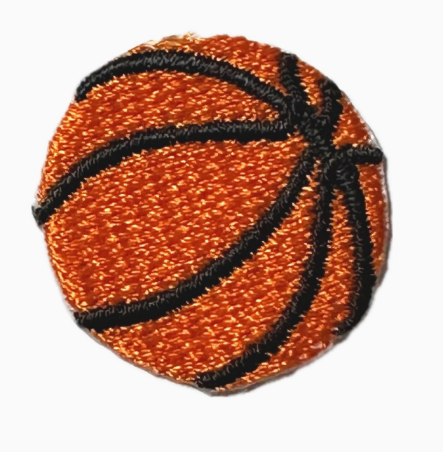 Basketball Embroidered Patch