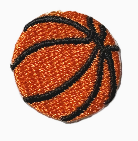 Basketball Embroidered Patch