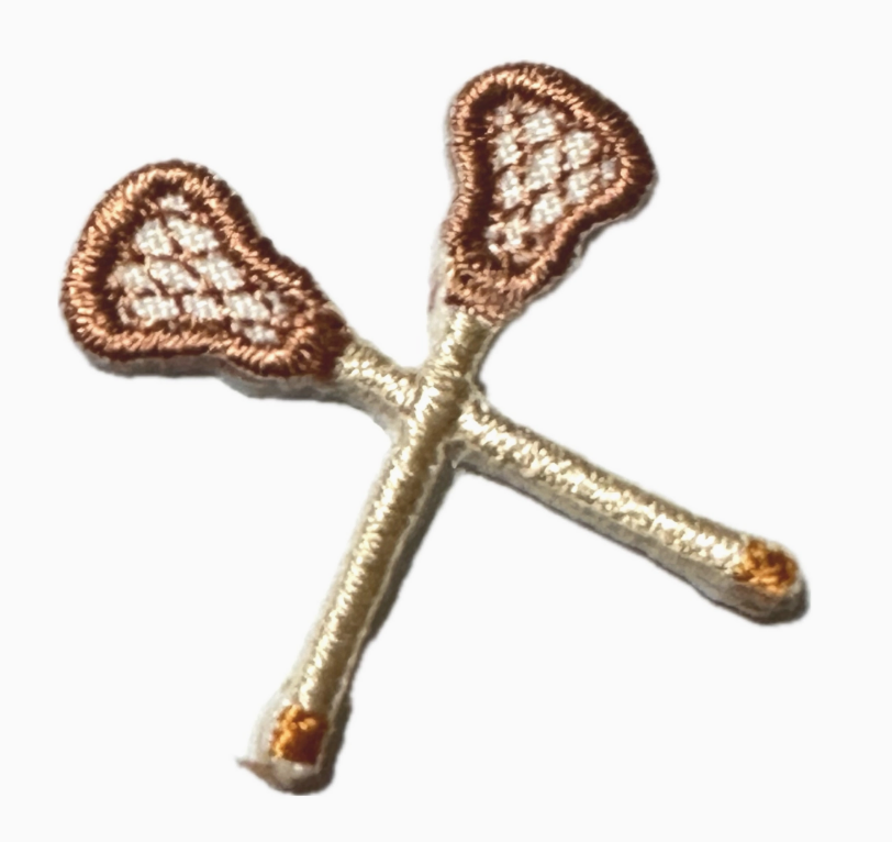 Lacrosse Embroidered Patch 