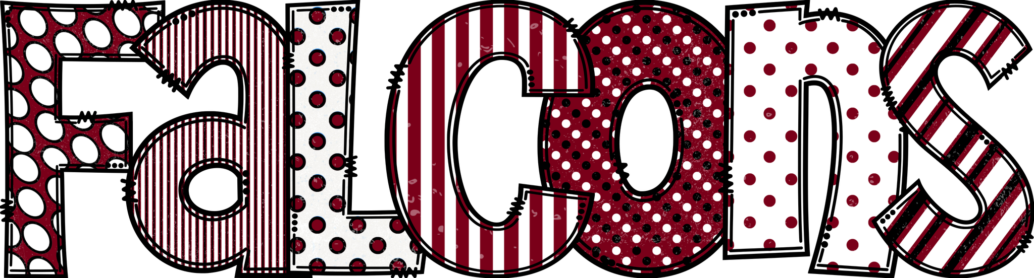 Falcons Mixed Letters