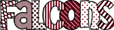 Falcons Mixed Letters