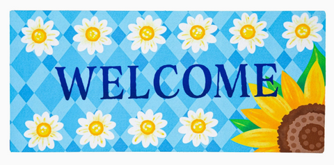 Bless Our Home Sunflowers Sassafras Switch Mat