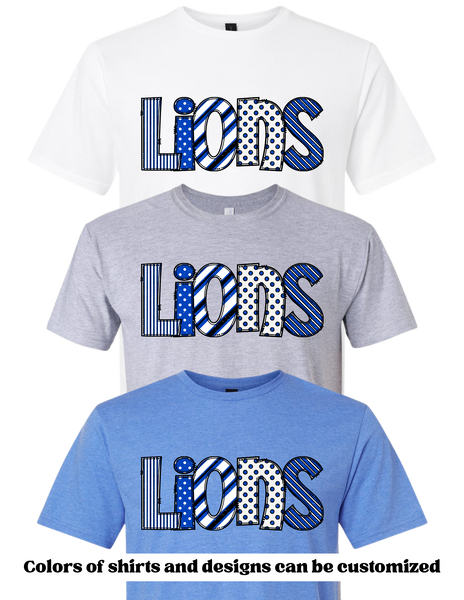 Lions Mixed Letters