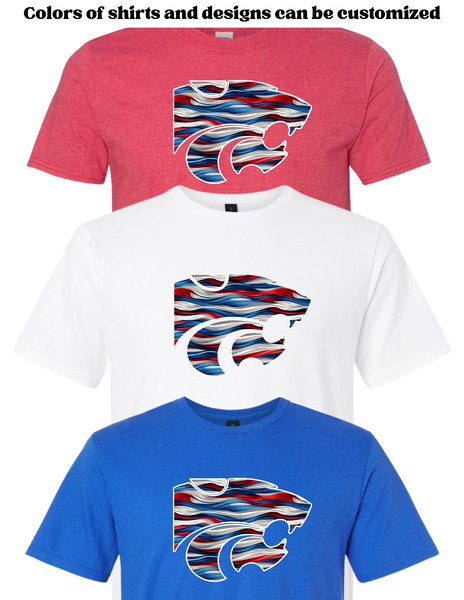 Red, White, or Blue Wildcat