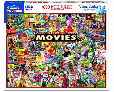 The Movies - 1000 Piece Jigsaw Puzzle