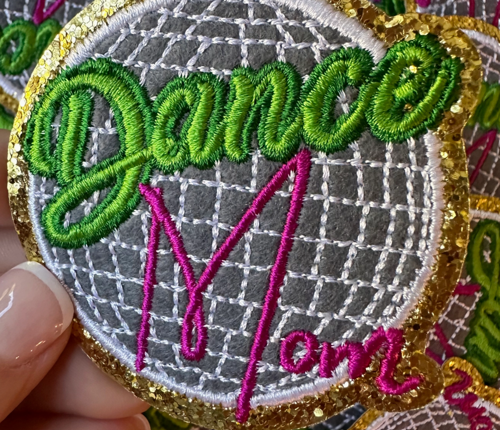 Dance Mom Disco Ball Patch