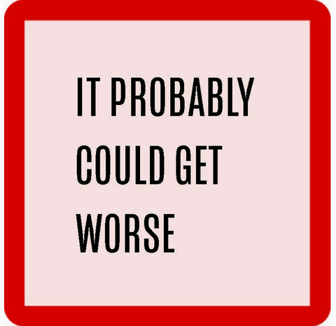 Could Get Worse Coaster