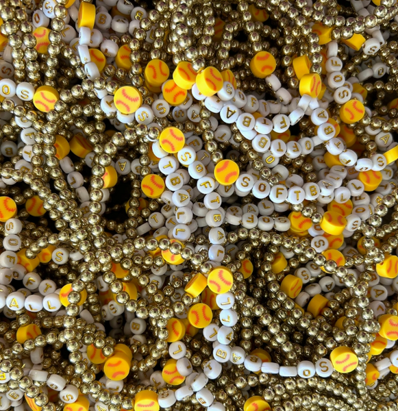 Baseball + Softball Stretchy Bracelets