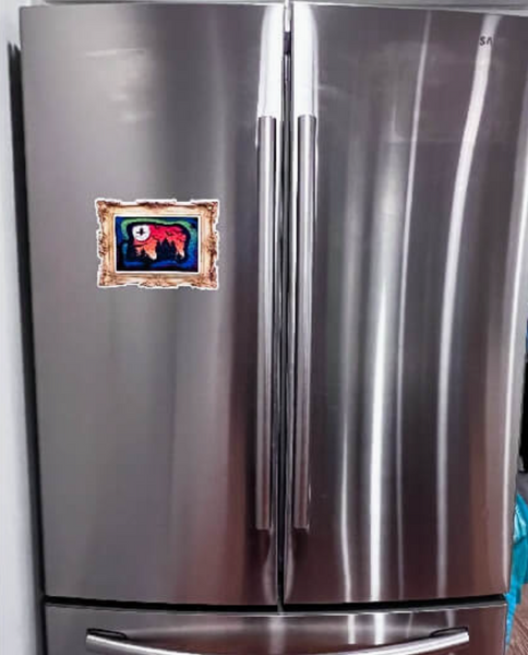 Magnetic 4x6 Fridge Frame