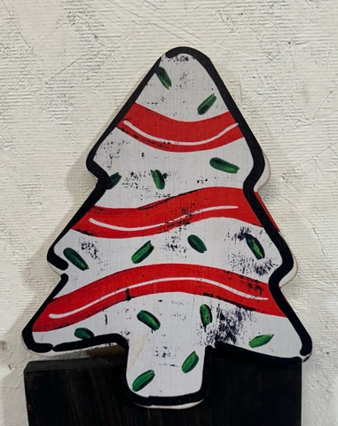 Christmas Tree Cake Topper