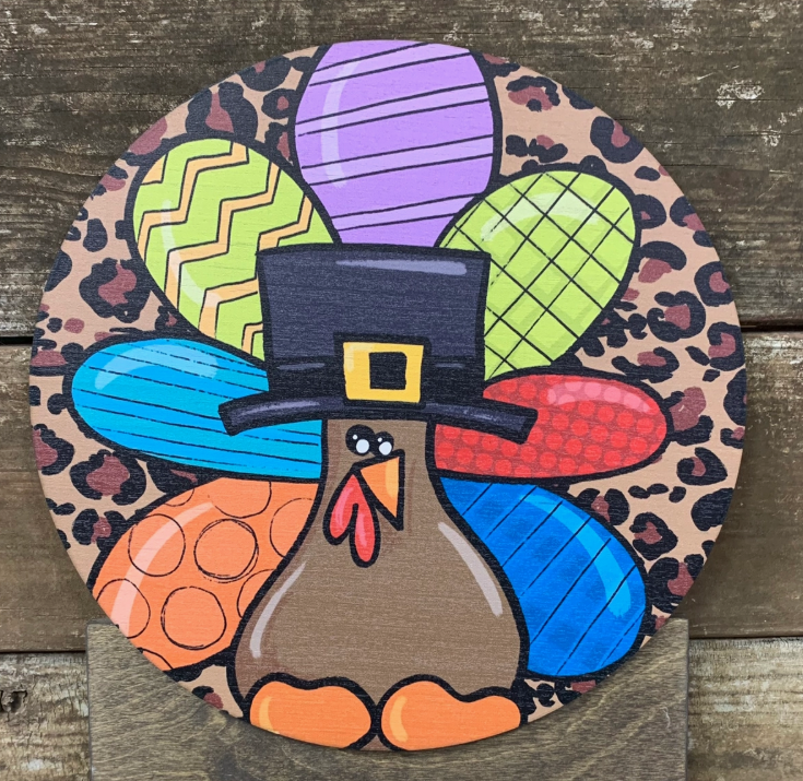Leopard Print Turkey Topper