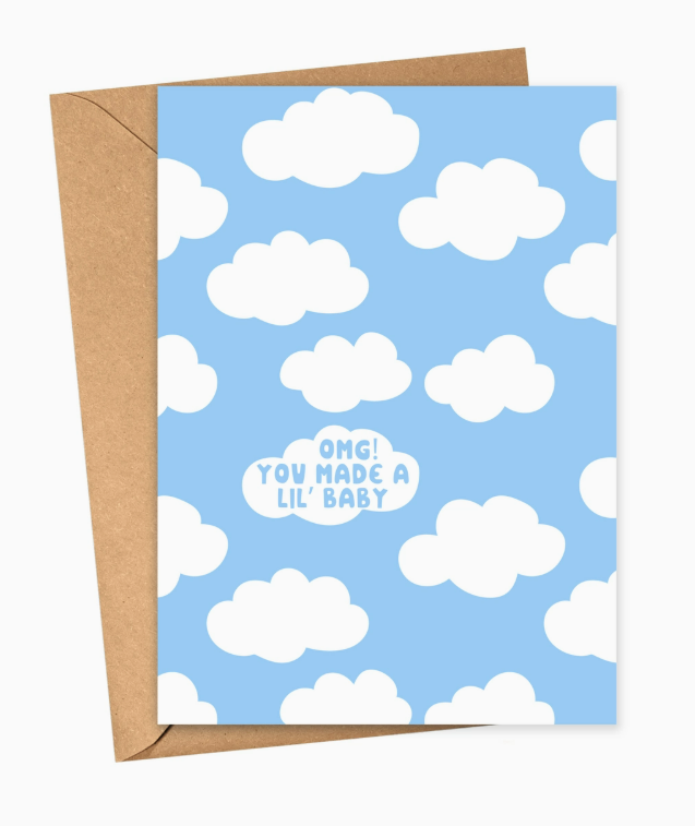 OMG! You Made a Lil Baby! Card