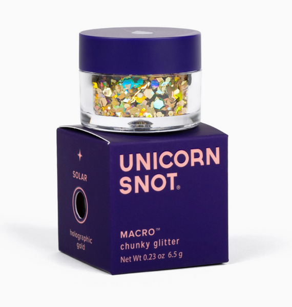 Macro Glitter Chunky Loose Glitter Gold (Solar)