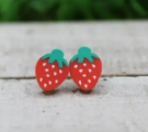 Strawberries 'Mini' Stud Earrings