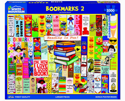 Bookmarks 2 - 1000 Piece Jigsaw Puzzle