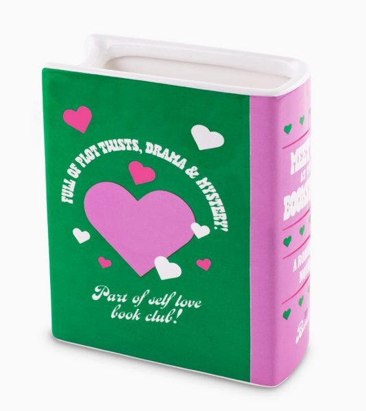 Meet Me at the Bookstore Book Vase