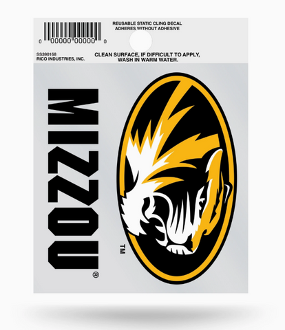 NCAA Missouri Small Static Cling