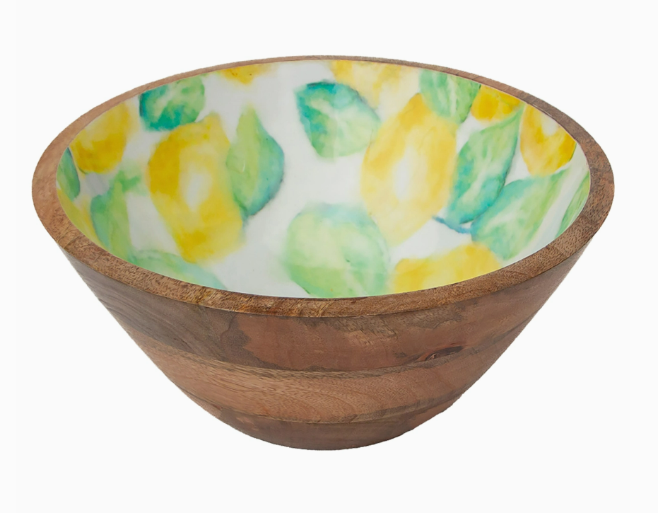 Lemon Verbena Mango Wood Bowl