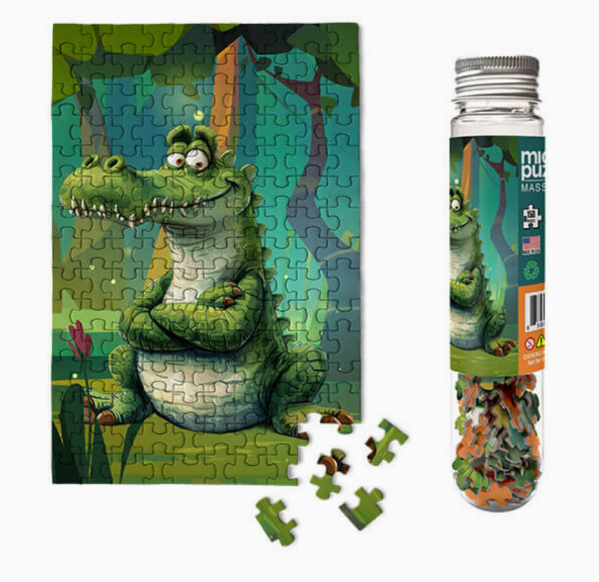 See You Later Alligator - Crocodile Zoo Gardens Micro Puzzle