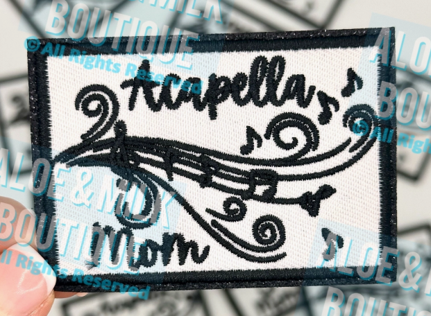 Acapella Mom Hat Patch