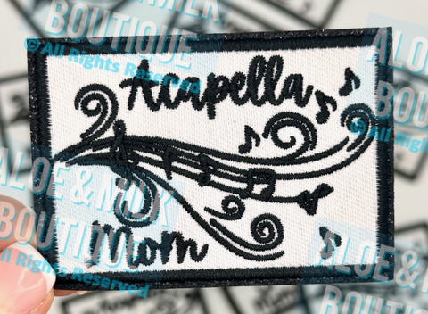 Acapella Mom Hat Patch