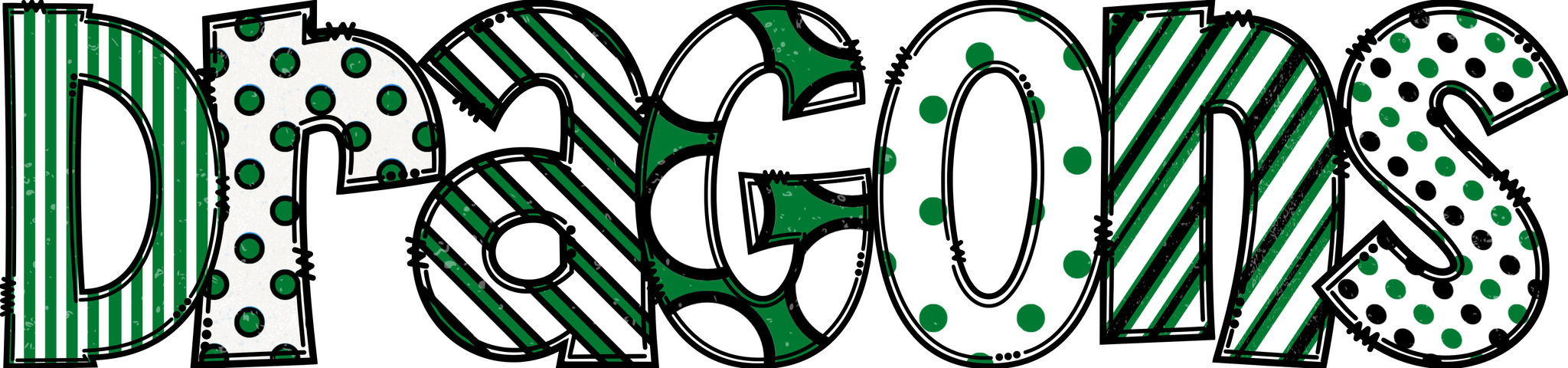 Dragons Mixed Letters