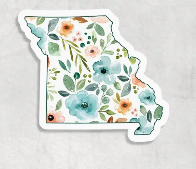 Missouri State Shaped Stickers Asst. Designs