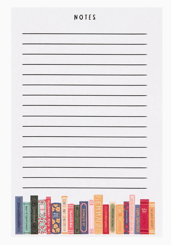 Book Stack Notepad