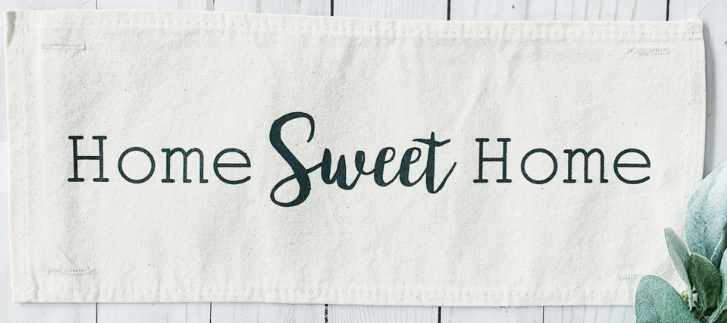 Home Sweet Home Neutral Panel