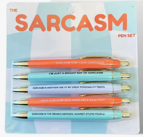 Sarcasm Pen Set