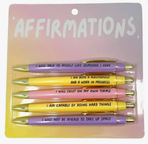 Affirmations Pen Set