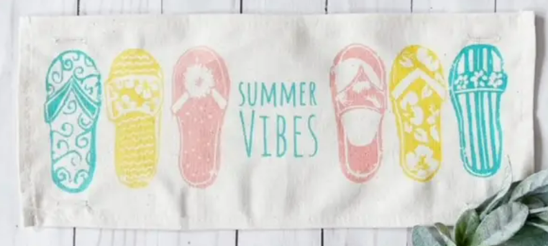 Summer Vibes Pillow Panel