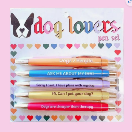 Dog Lovers Pen Set